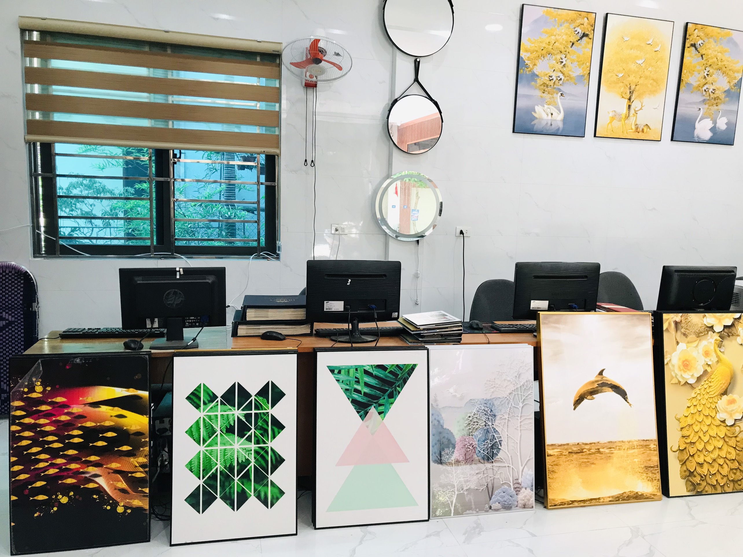 Tranh Nghệ Thuật - Qu&agrave; Tặng Khai Trương Spa Truyền Thống